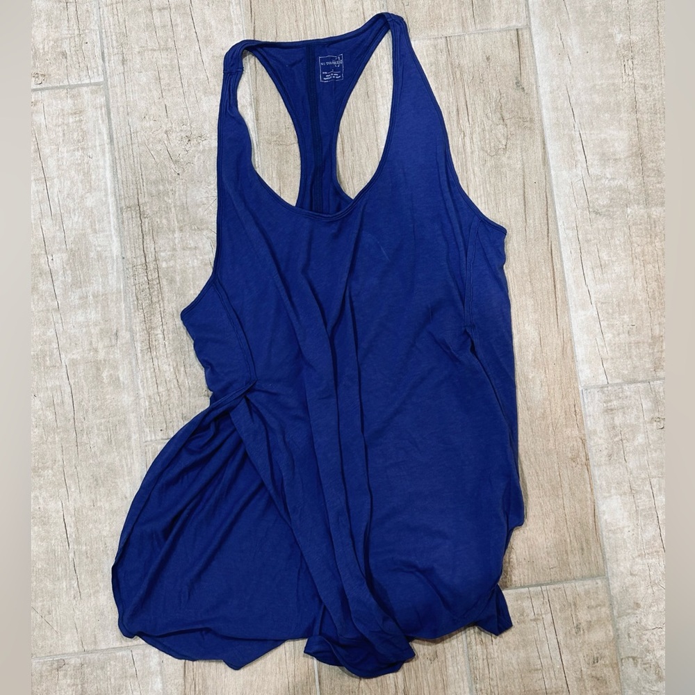 Blue Free People Tank